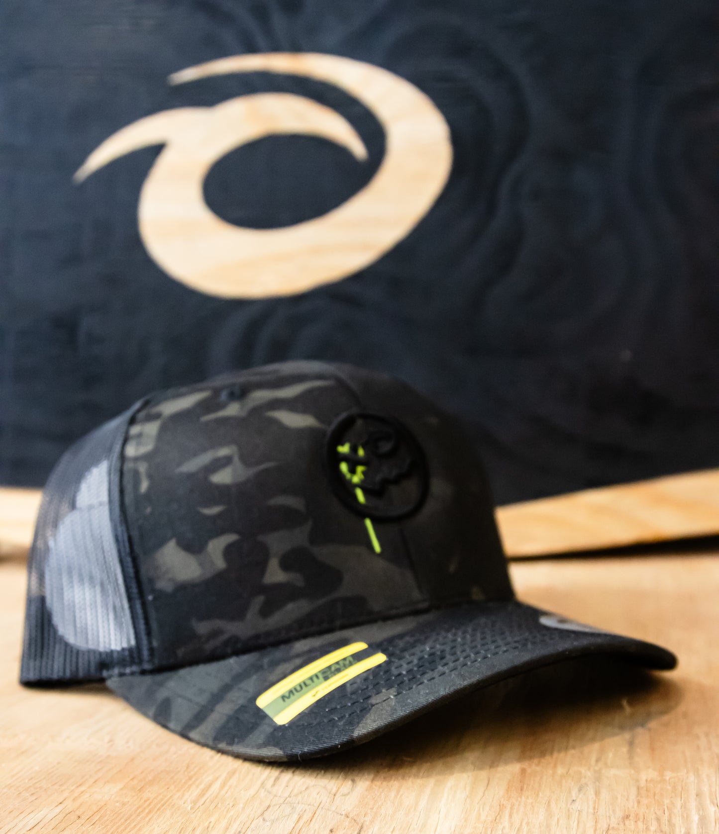 XO Black MultiCam Trucker Cap